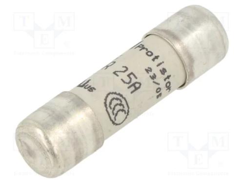Fusível: Baixa Tensão, Gr,Super-Imediato, 25a, 690vac, 10x38mm