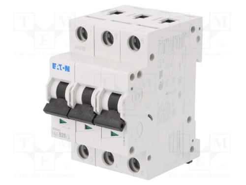 Disjuntor Contra Sobreintensidades, 230/400vac, Inom: 20a, Car: B