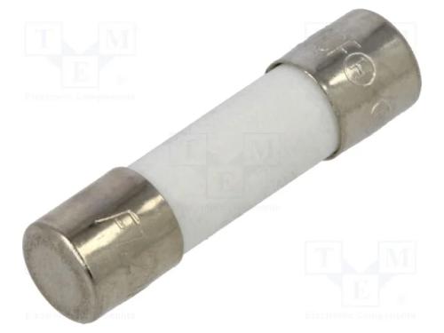 Fusível: Baixa Tensão, Rápido, 1,25a, 250vac, Cerâmico, 5x20mm