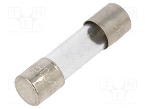 Fusível: Baixa Tensão, Rápido, 1a, 250vac, de Vidro, 5x20mm, Latão