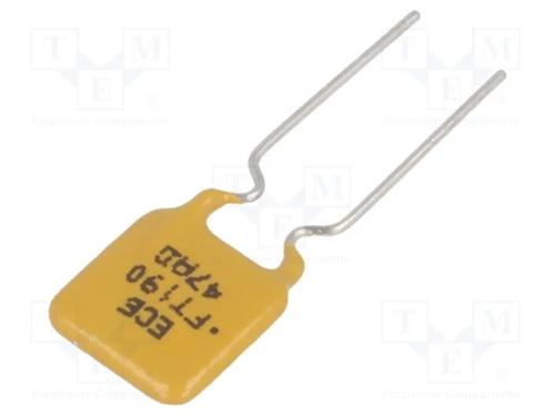 Fusível: de Polímero Ptc, 1,9a, 0,51x7,6mm
