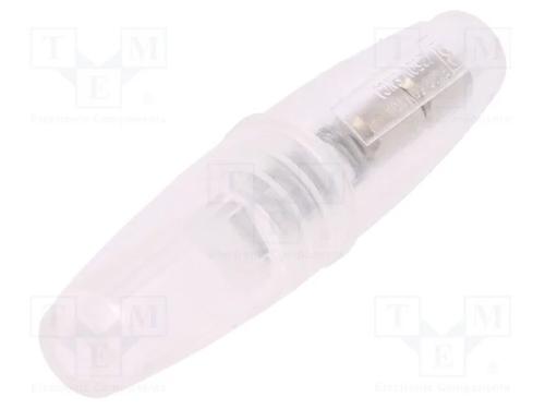Tomada, Fusíveis Cilíndricos, 6,3x32mm, com Fio, Imax: 10a