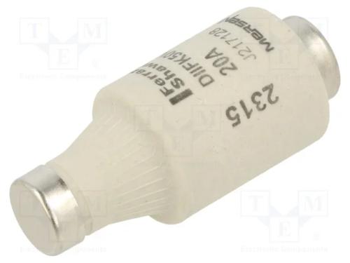 Fusível: Baixa Tensão, Gg, 20a, 500vac, 500vdc, Industrial, Dii