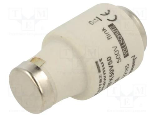 Fusível: Baixa Tensão, Gg, 50a, 500vac, 500vdc, Industrial, Diii