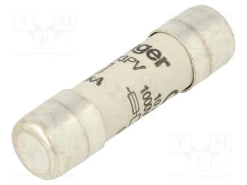 Fusível: Baixa Tensão, Gpv,Retardado, 3a, 1kvdc, 10x38mm