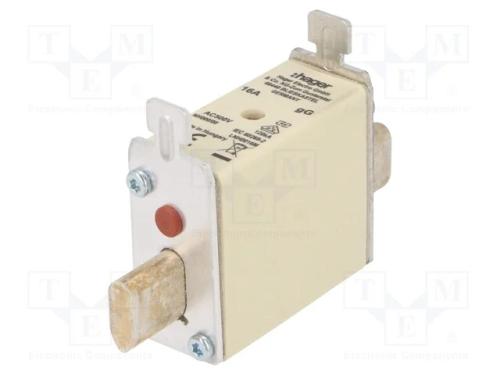 Fusível: Baixa Tensão, Gg, 16a, 500vac, Industrial, Nh000