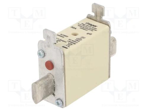 Fusível: Baixa Tensão, Gg, 50a, 500vac, Industrial, Nh000