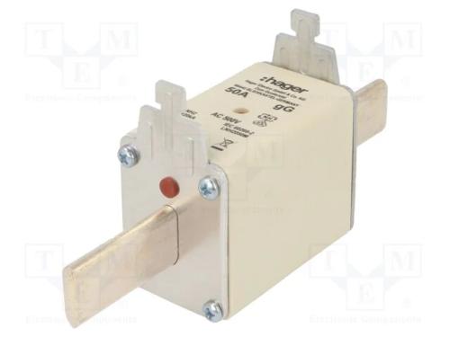 Fusível: Baixa Tensão, Gg, 50a, 500vac, Industrial, Nh2