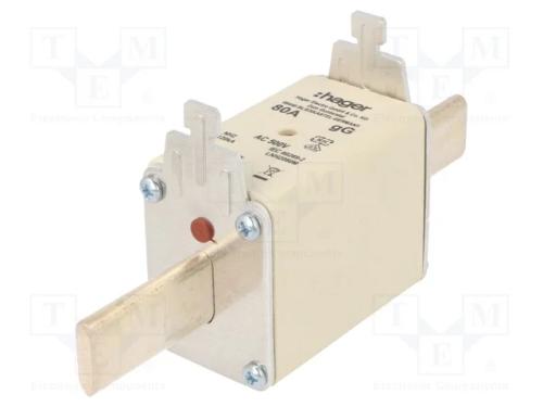 Fusível: Baixa Tensão, Gg, 80a, 500vac, Industrial, Nh2
