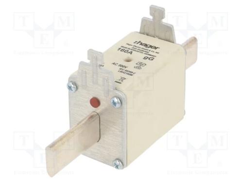Fusível: Baixa Tensão, Gg, 160a, 500vac, Industrial, Nh2
