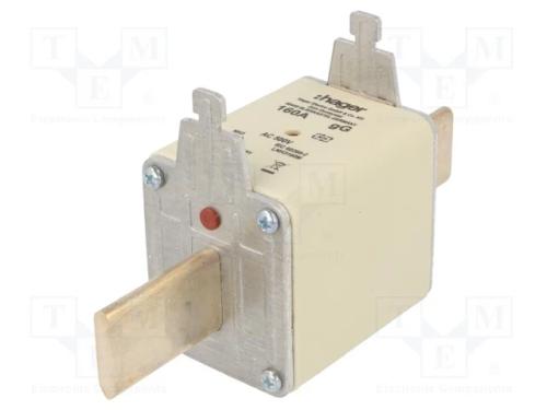 Fusível: Baixa Tensão, Gg, 160a, 500vac, Industrial, Nh3c