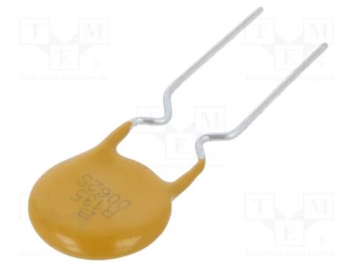 Fusível: de Polímero Ptc, 1,35a, Imax: 40a, Pcb,Tht, Mf-R, a Granel