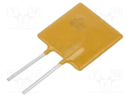 Fusível: de Polímero Ptc, 1,6a, Imax: 40a, Pcb,Tht, Mf-Rx/72