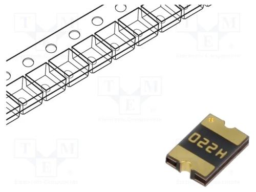 Fusível: de polímero PTC, 200mA, 30VDC, PCB,SMT, .