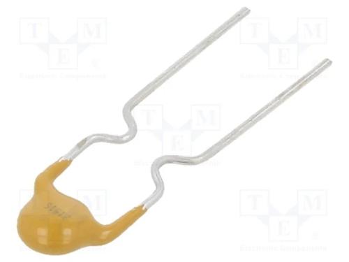 Fusível: de Polímero Ptc, 100ma, 60vdc, Tht, 7,4x3,1x12,7mm, Nicu