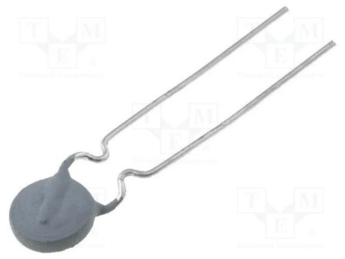Fusível: Termístor Ptc, 110ma, Cerâmico, 5mm