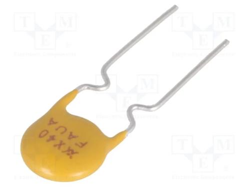 Fusível: de Polímero Ptc, 400ma, 5mm