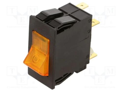 Disjuntor Contra Sobreintensidades, Unom: 240vac, 60vdc, 16a