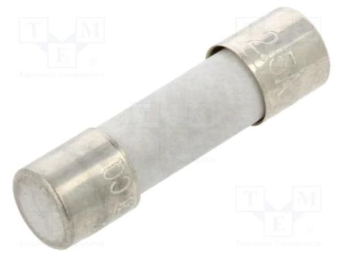 Fusível: Baixa Tensão, Retardado, 2,5a, 250vac, Cerâmico, 5x20mm