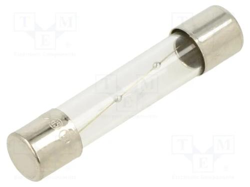 Fusível: Baixa Tensão, Retardado, 1,6a, 250vac, de Vidro, 6,3x32mm