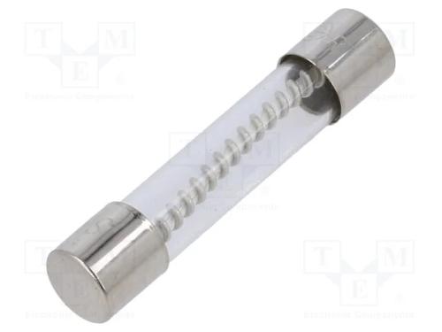 Fusível: Baixa Tensão, Retardado, 12a, 32/250vac, de Vidro, Latão