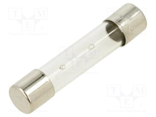 Fusível: Baixa Tensão, Retardado, 3a, 250vac, de Vidro, 6,3x32mm