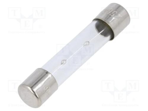 Fusível: Baixa Tensão, Retardado, 5a, 250vac, de Vidro, 6,3x32mm