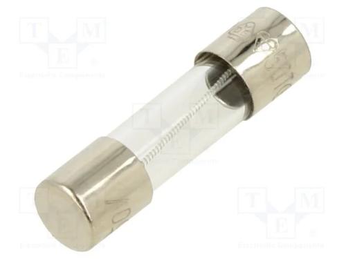 Fusível: Baixa Tensão, Retardado, 125ma, 250vac, de Vidro, 5x20mm