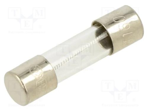 Fusível: Baixa Tensão, Retardado, 160ma, 250vac, de Vidro, 5x20mm