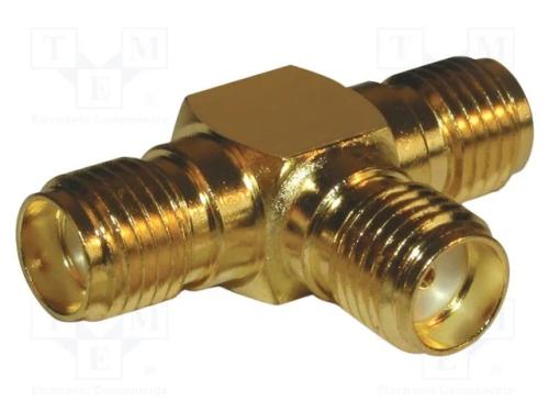 Adaptador, fêmea SMA,em ambos os lados, Isolament.