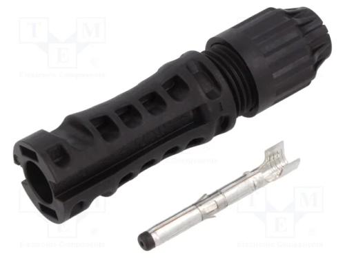 Conector: solares, macho, simples, 4÷6mm2, cerrar.
