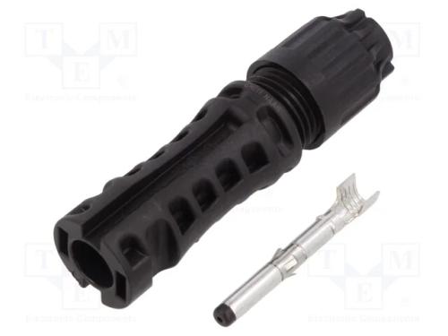 Conector: solares, macho, simples, 4÷6mm2, cerrar.