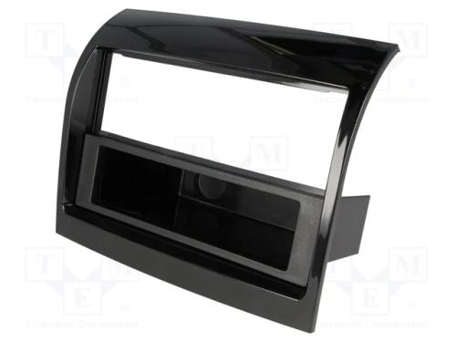 Moldura do rádio, Citroën,Fiat,Peugeot, 2 DIN, pr.
