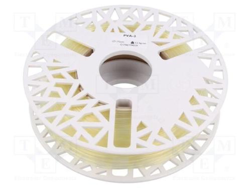 Filamento: Pva-2, 1,75mm, Natural, 190÷215c, 500g, Água Solúvel