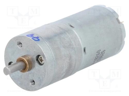 Motor: DC, com transmissão, Medium Power, 12VDC, .
