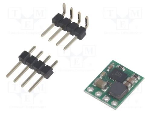 Indutor: Step Down, Usai: 3,3v, Uent: 3,4÷36v, 500ma, 80÷90%