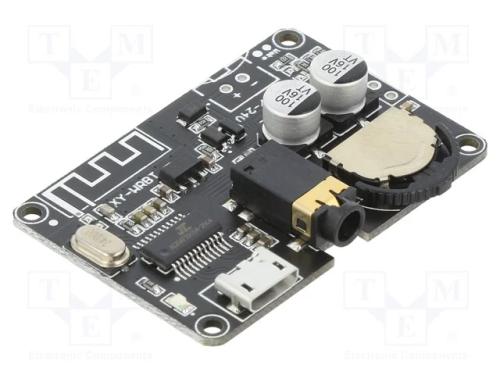 Módulo: Audio, Bluetooth V5.0 & Ble,Amplificador, 3,7÷24vdc