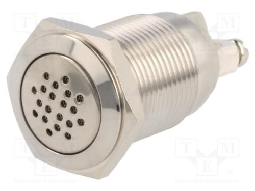 Sinalizador: sonoro, 85dB, Ilum: não disp, IP50, .