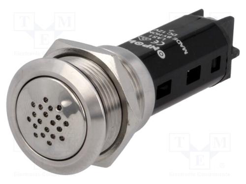Sinalizador: sonoro, 80dB, Ilum: não disp, IP50, .
