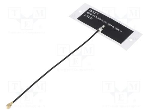 Antena, Gsm,Lte, 0dbi,4,3dbi, Linear, 824÷960mhz,1,71÷2,17ghz