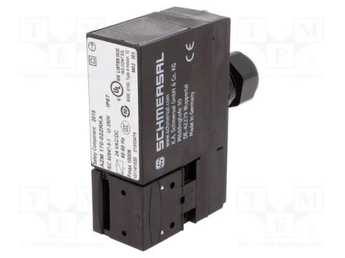 Interruptor de Segurança: de Bloqueio, Azm 170, Nc X2, Ip67