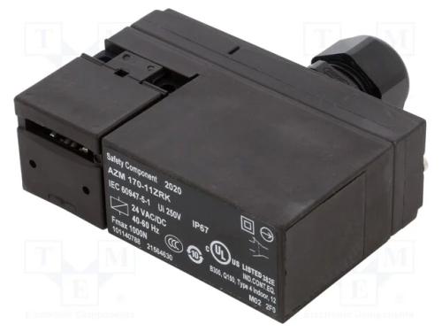 Interruptor de Segurança: de Bloqueio, Azm 170, Nc + No, Ip67