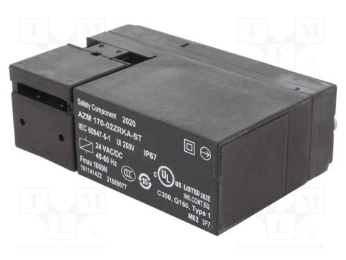 Interruptor de Segurança: de Bloqueio, Azm 170, Nc X2, Ip67