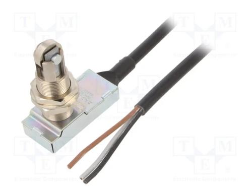 Interruptor Extremo, Rolo Longitudinal Metálico 14mm, Spdt, 5a