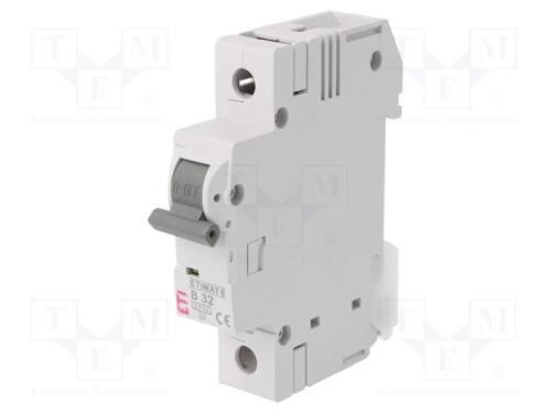 Disjuntor Contra Sobreintensidades, 230/400vac, Inom: 32a, Car: B