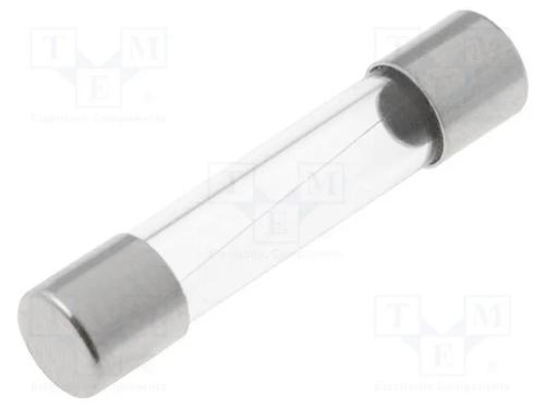 Fusível: Baixa Tensão, Retardado, 10ma, 250vac, 6,3x32mm, a Granel