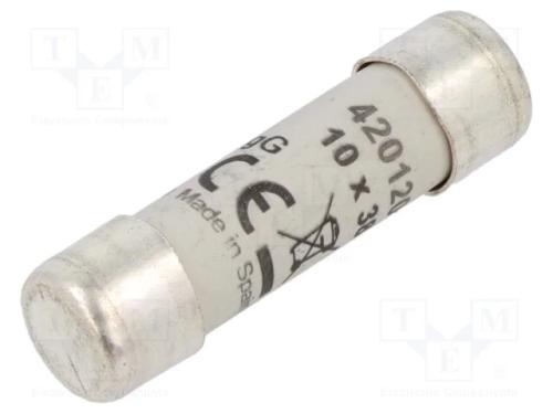 Fusível: Baixa Tensão, Gg, 20a, 500vac, 250vdc, 10,3x38mm