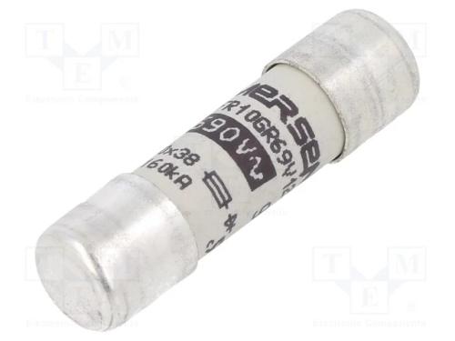 Fusível: Baixa Tensão, Gr,Super-Imediato, 12,5a, 690vac, 10x38mm