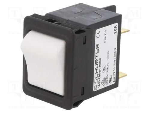 Disjuntor Contra Sobreintensidades, Unom: 240vac, 60vdc, 20a