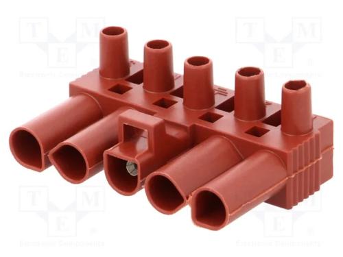 Conector: Bloco terminal separável, terminal para.